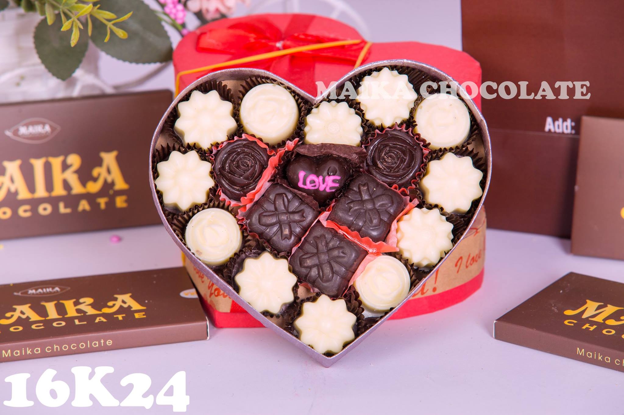 Hộp socola valentine