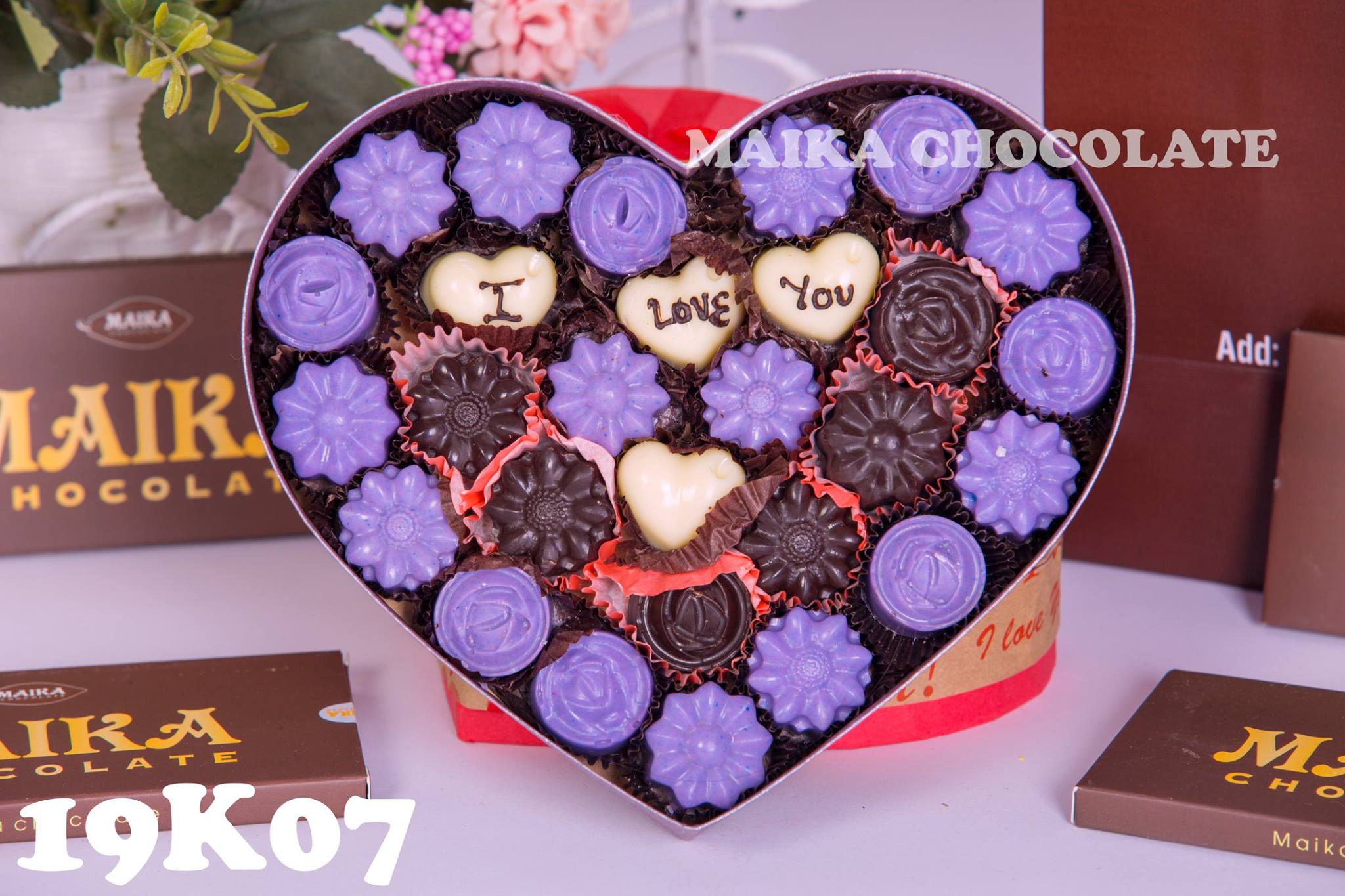 Hộp socola valentine