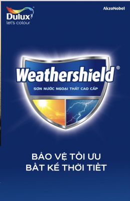 Bảng màu sơn Dulux Weathershield ngoài trời 2023