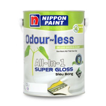 Nippon Odouless All-in-1 siêu bóng (không mùi) 5L