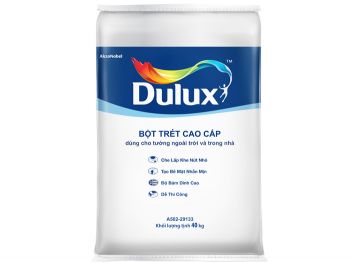 BỘT TRÉT TƯỜNG CAO CẤP TRONG NHÀ & NGOÀI TRỜI DULUX A502-29133 - 40Kg