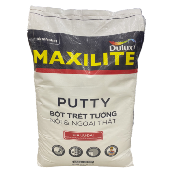 BỘT TRÉT TƯỜNG NỘI VÀ NGOẠI THẤT MAXILITE TỪ DULUX - A502 - 29137 - 40Kg