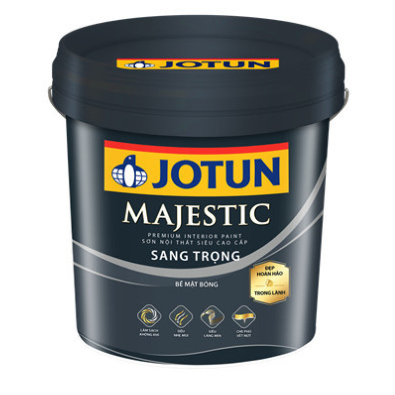 SƠN BÓNG NỘI THẤT MAJESTIC SANG TRỌNG SIÊU CAO CẤP - 15L