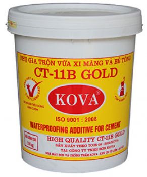 Phụ gia trộn vữa xi măng, bê tông CT-11B GOLD - 19Kg