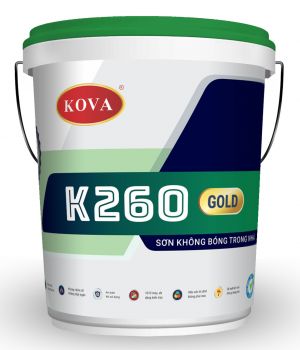 Sơn không bóng trong nhà K260-GOLD - 4Kg