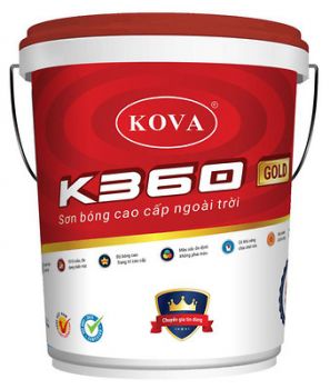 Sơn bóng cao cấp ngoài trời - K360-GOLD - 4kG