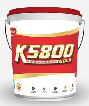 Sơn bán bóng cao cấp ngoài trời K5800-GOLD - 20Kg