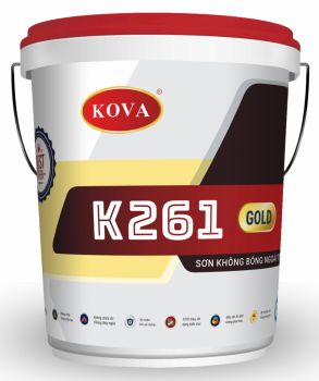 Sơn không bóng ngoài trời K261-GOLD - 4Kg