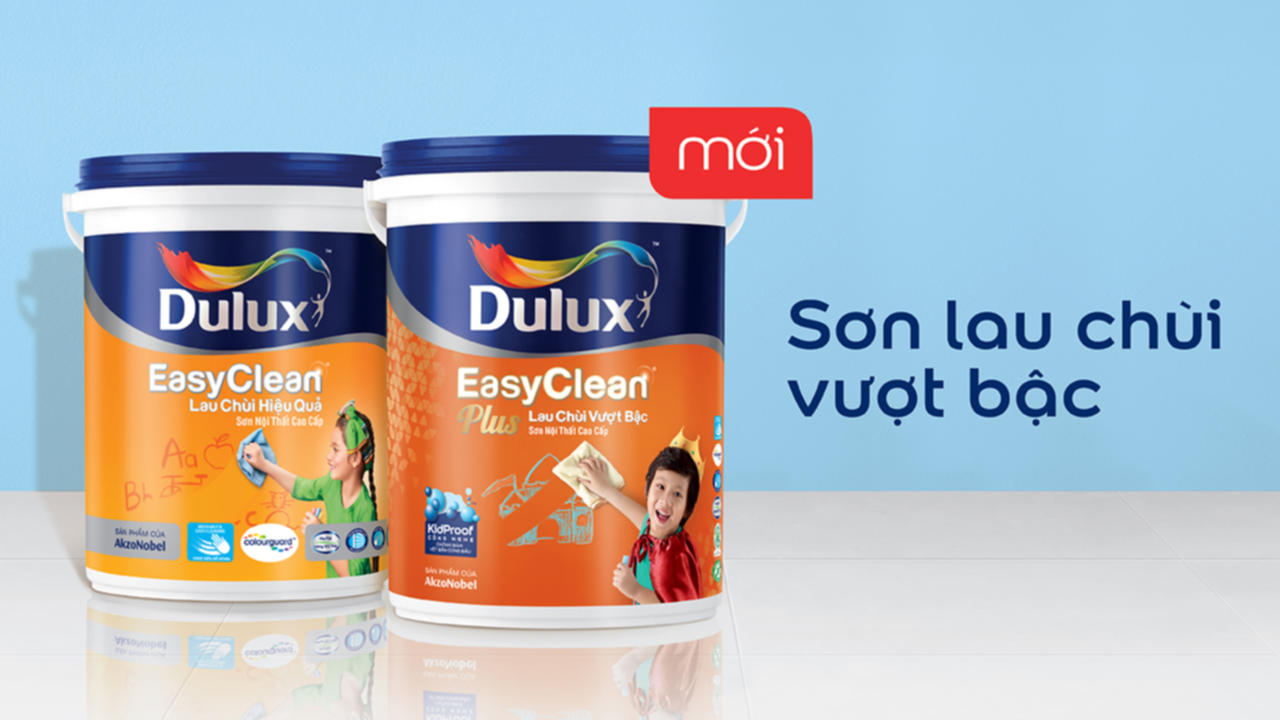 Quảng Cáo Sơn Dulux Easy Clean