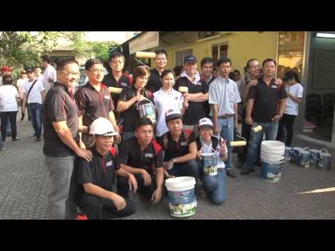 Cùng NIPPON khoác áo mới cho trường