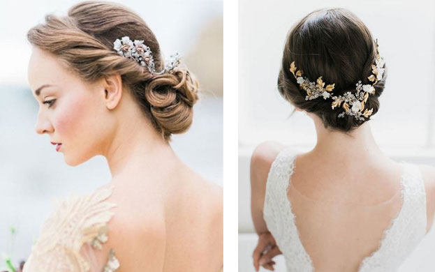 các kiểu làm đẹp cho mái tóc cô dâu
