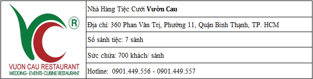 nhà hàng Vườn Cau