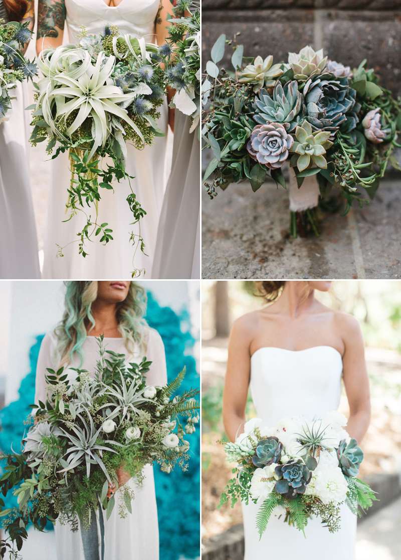 hoa cưới sen đá