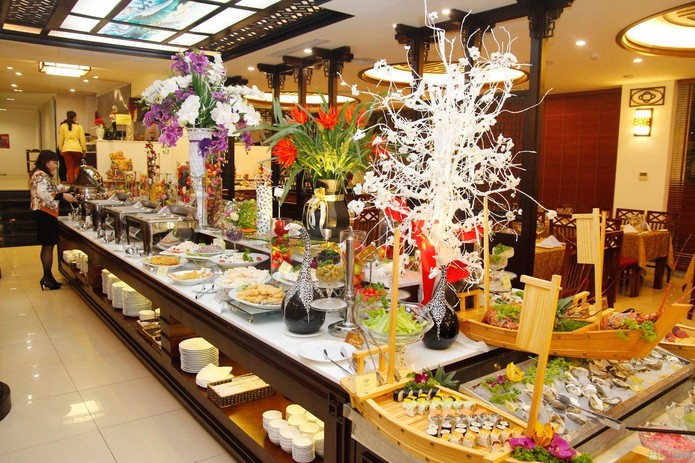 tiệc cưới buffet