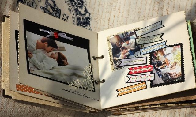 scrapbook cưới handmade