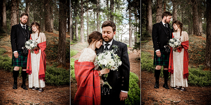 trang phục cưới truyền thống scotland