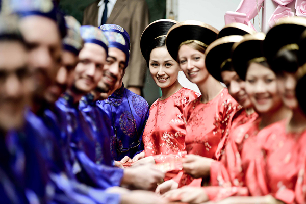 mâm quả ngày cưới