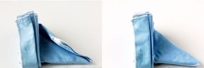 cách gấp khăn ăn bàn tiệc