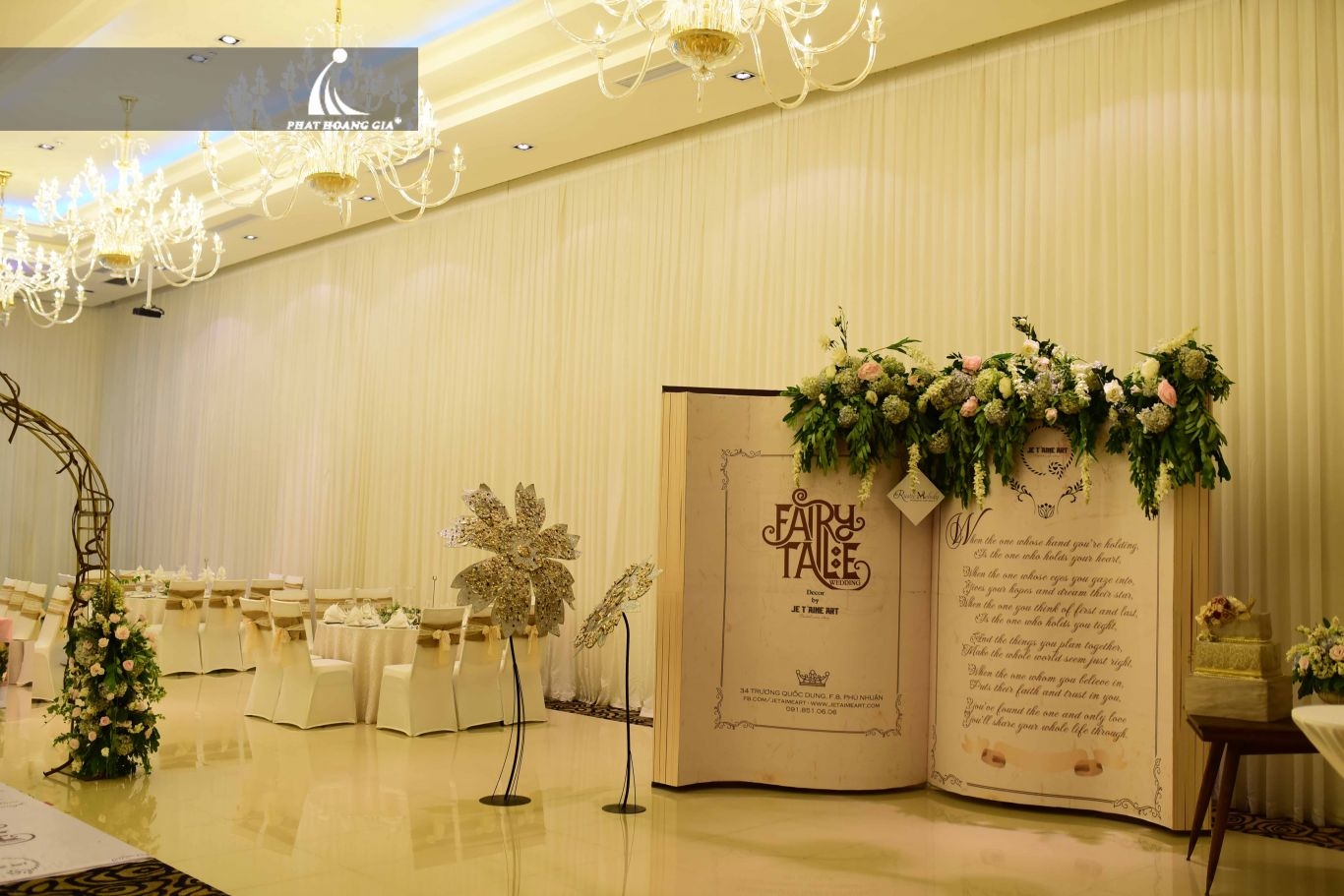 trang trí background chụp hình