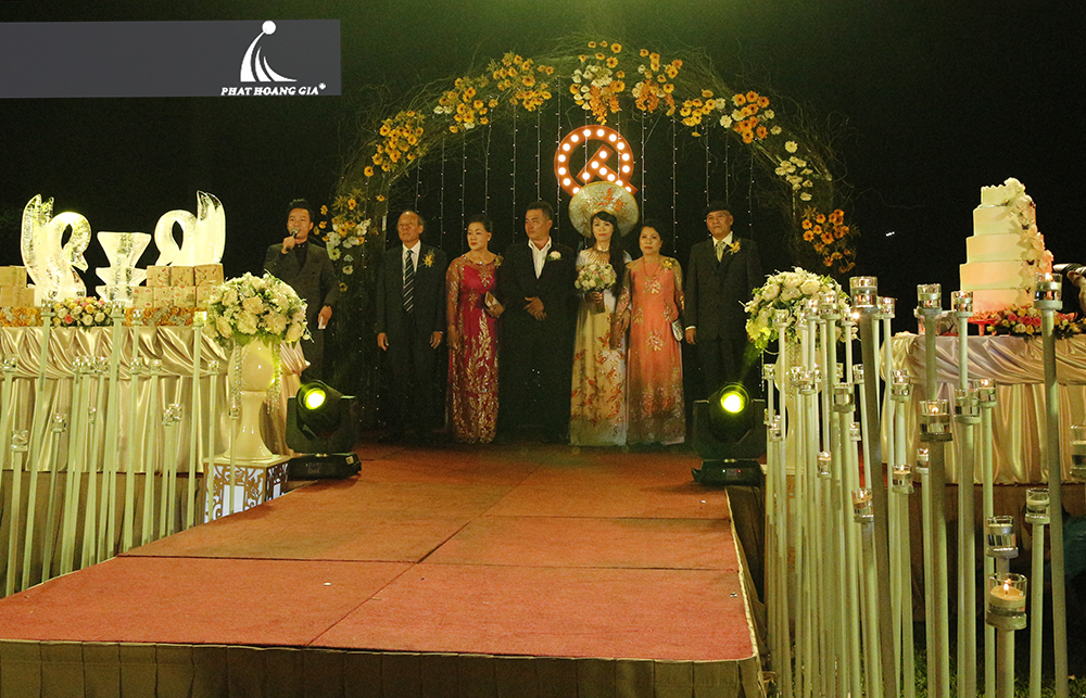 qui trình một đám cưới tại nhà hàng tiệc cưới