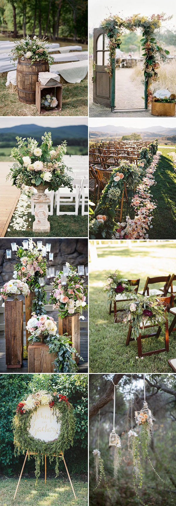 xu hướng trang trí hoa cưới