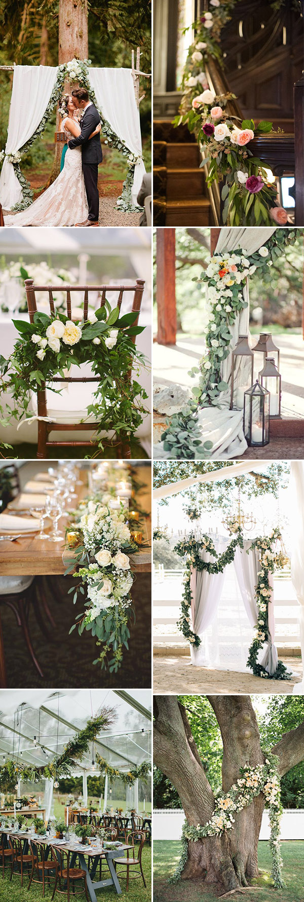 xu hướng trang trí hoa cưới