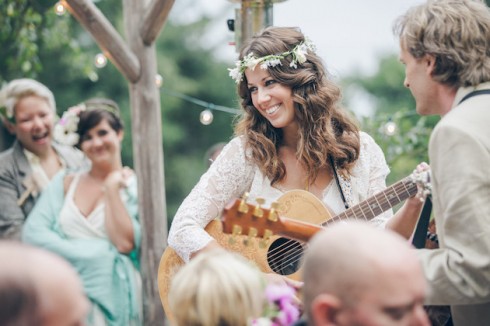 tiệc cưới phong cách bohemian