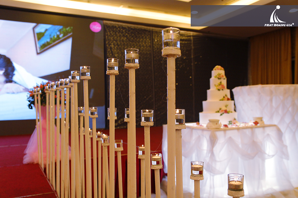 trang trí tiệc cưới trọn gói