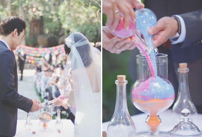 nghi lễ đổ cát