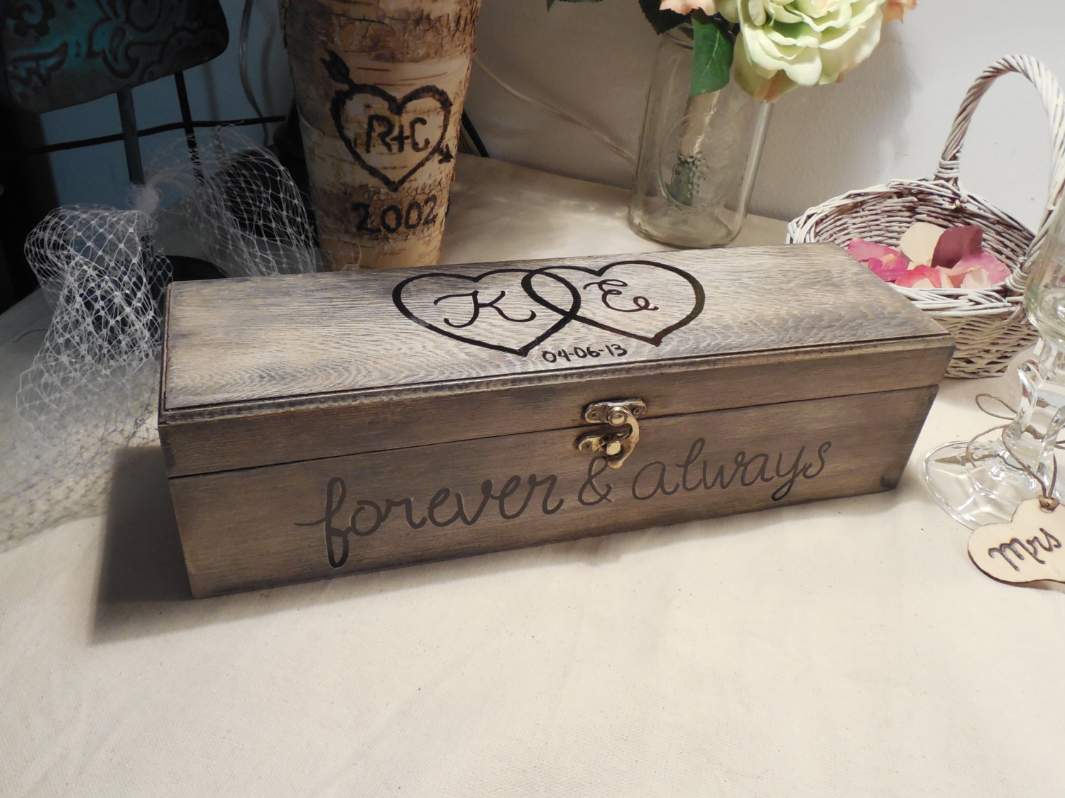 nghi lễ hộp rượu vang