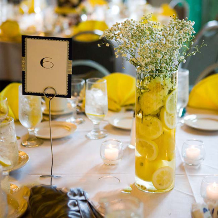 trang trí rau củ quả trong ngày cưới