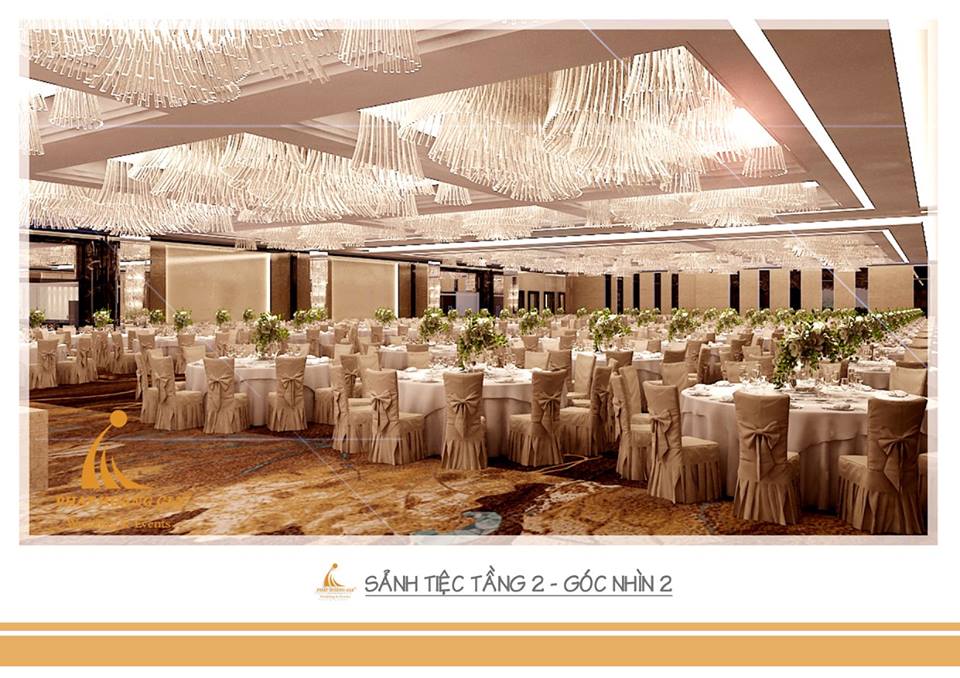 thiết kế nội thất trung tâm hội nghị - tiệc cưới