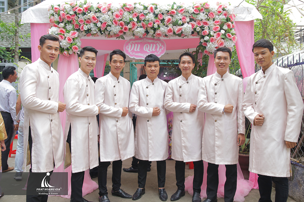 lễ gia tiên tone hồng