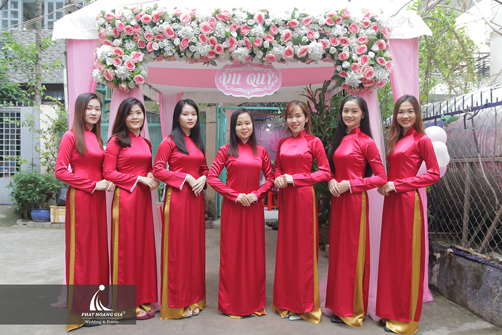 lễ gia tiên tone hồng