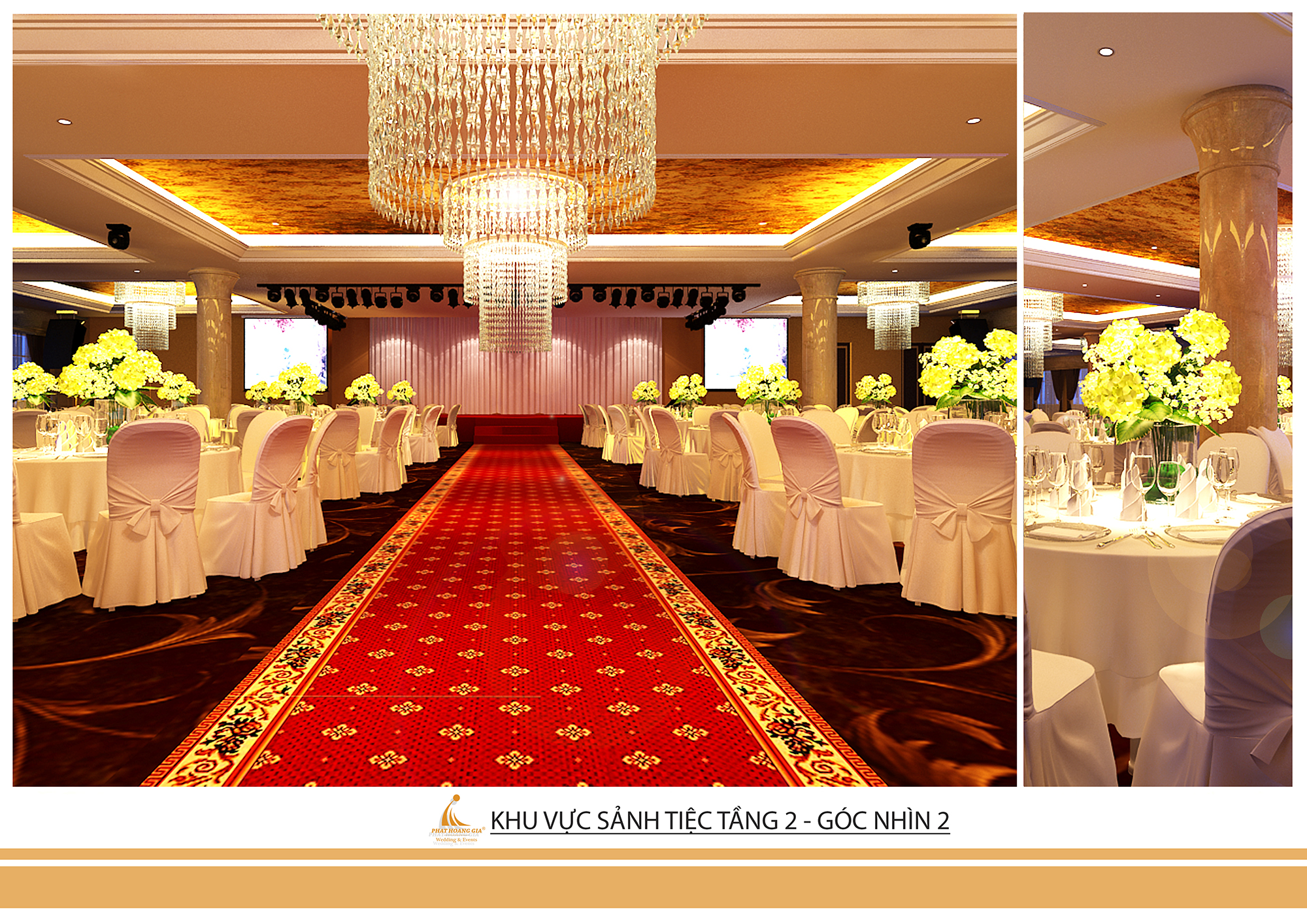 thiết kế nội thất nhà hàng