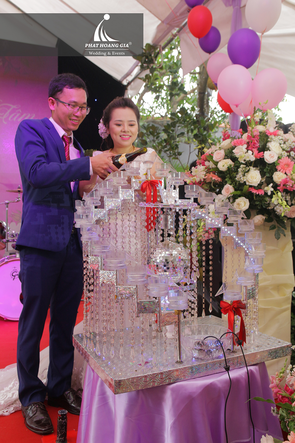 cung cấp thiết bị tiệc cưới