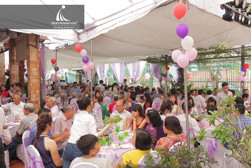 cung cấp thiết bị tiệc cưới