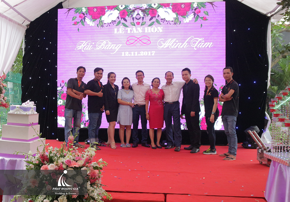 cung cấp thiết bị tiệc cưới