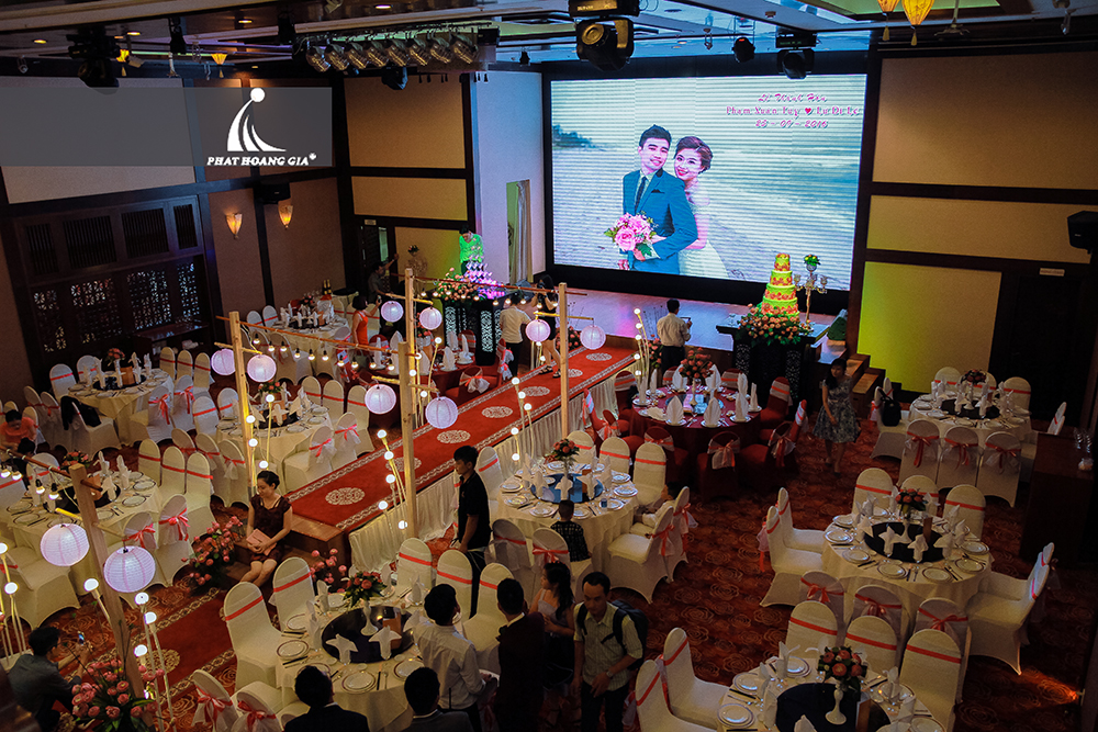nghi thức lễ cưới nhà hàng