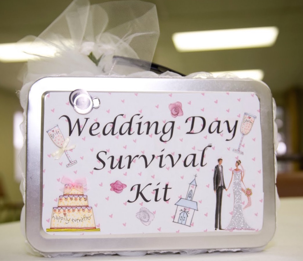 wedding survival kit
