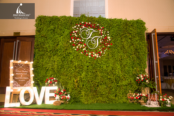 trang trí background chụp hình