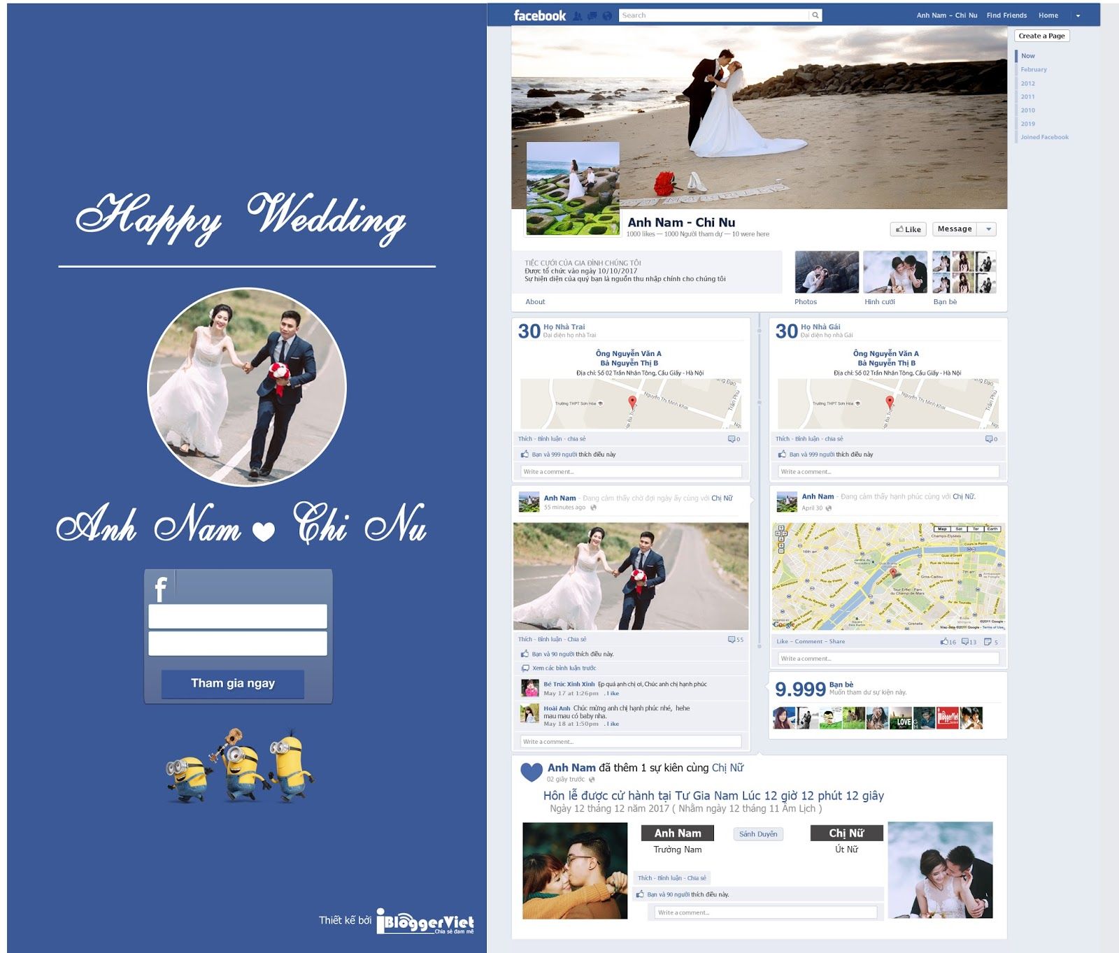 tổ chức cưới dễ dàng với công nghệ