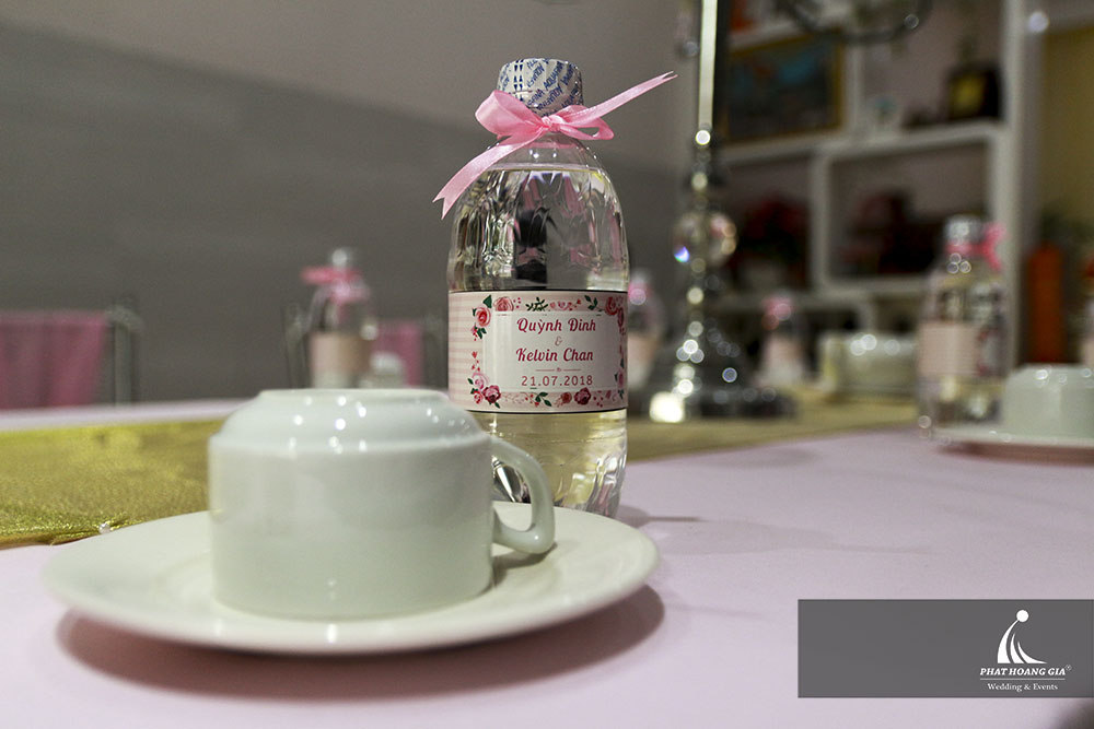 K.C – QĐ | TRANG TRÍ GIA TIÊN TONE HỒNG - VÀNG