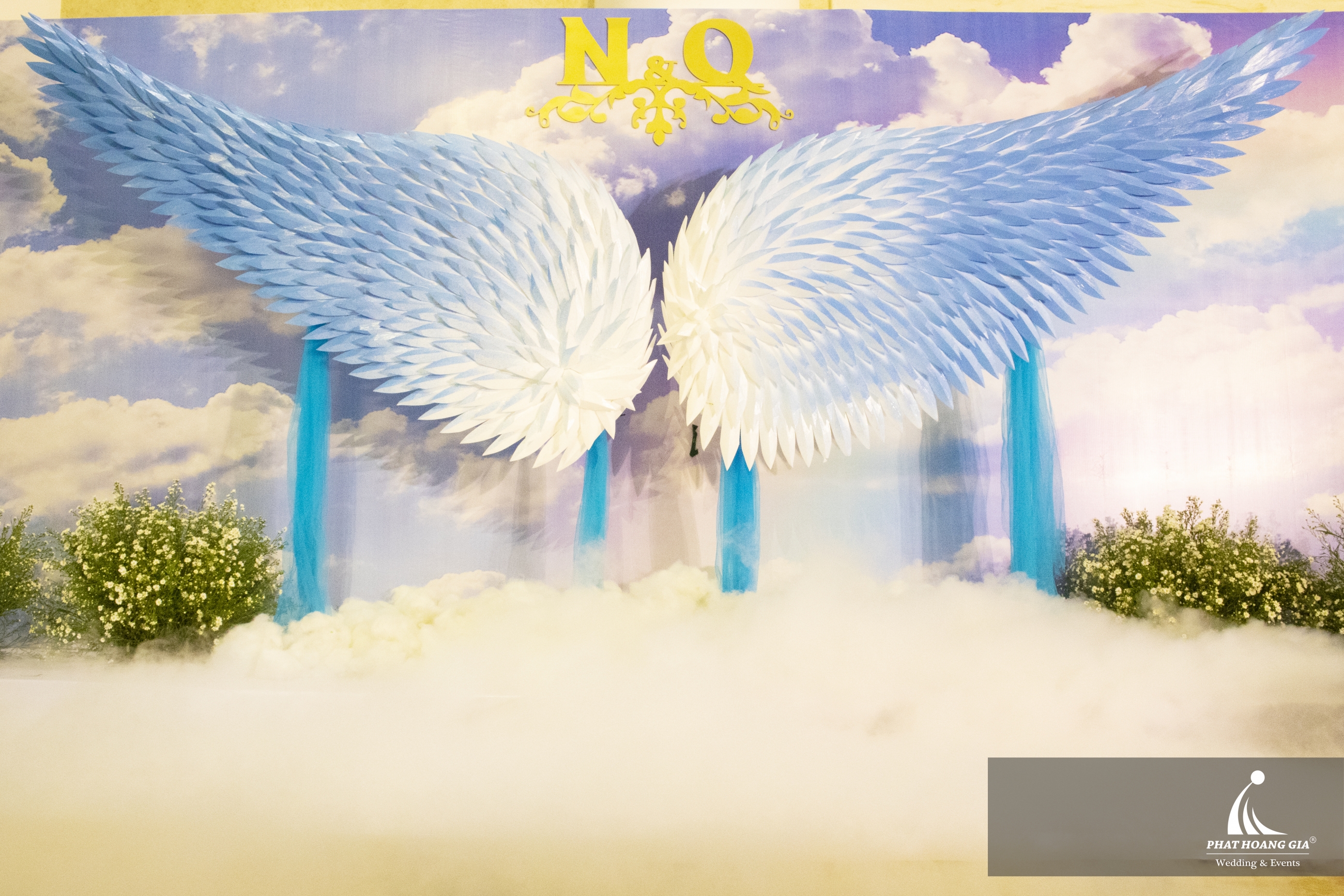 Trang trí background chụp hình