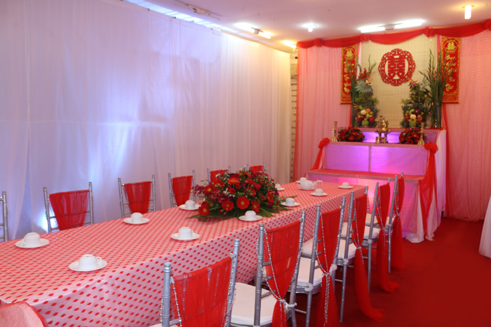 trang trí lễ gia tiên 1