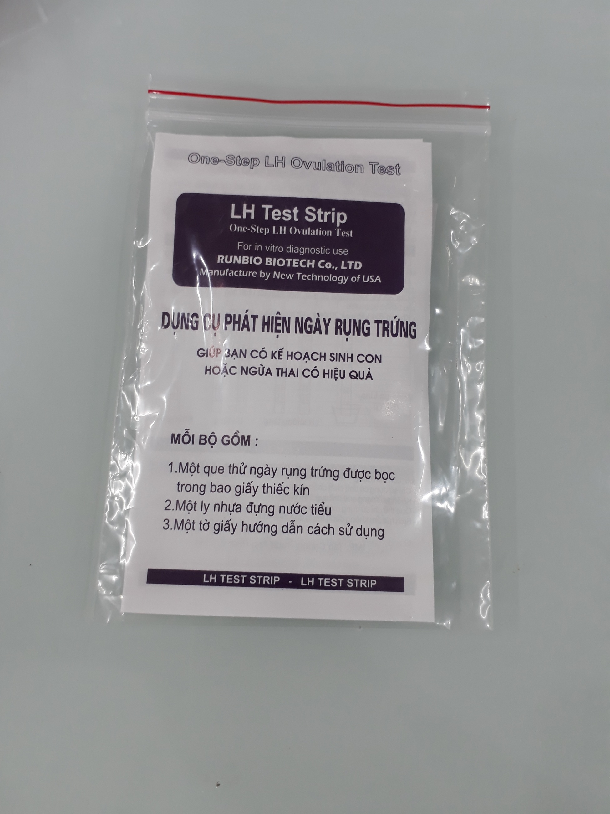 LH TEST STRIP