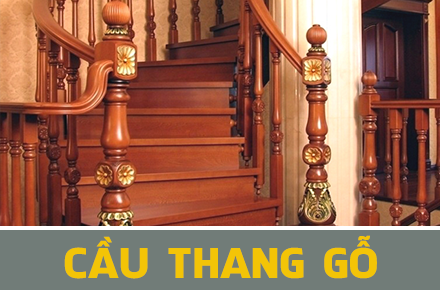 Cầu thang gỗ