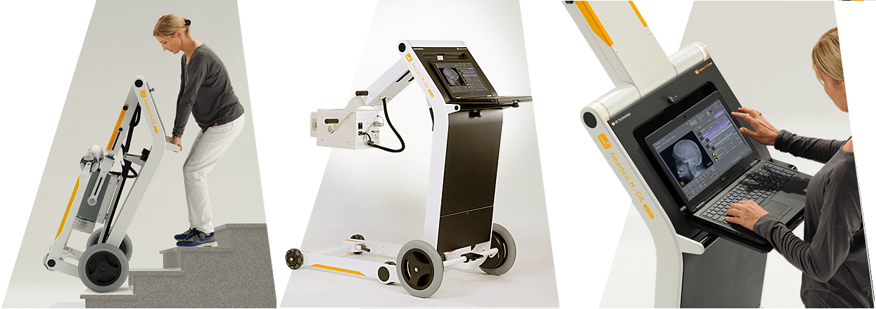 MÁY X-QUANG KỸ THUẬT SỐ DR DI ĐỘNG MODEL : AMADEO M-DR mini