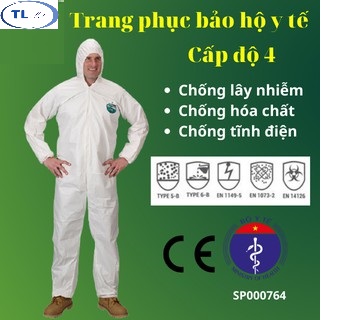 Bộ trang phục phòng chống dịch cấp độ 4