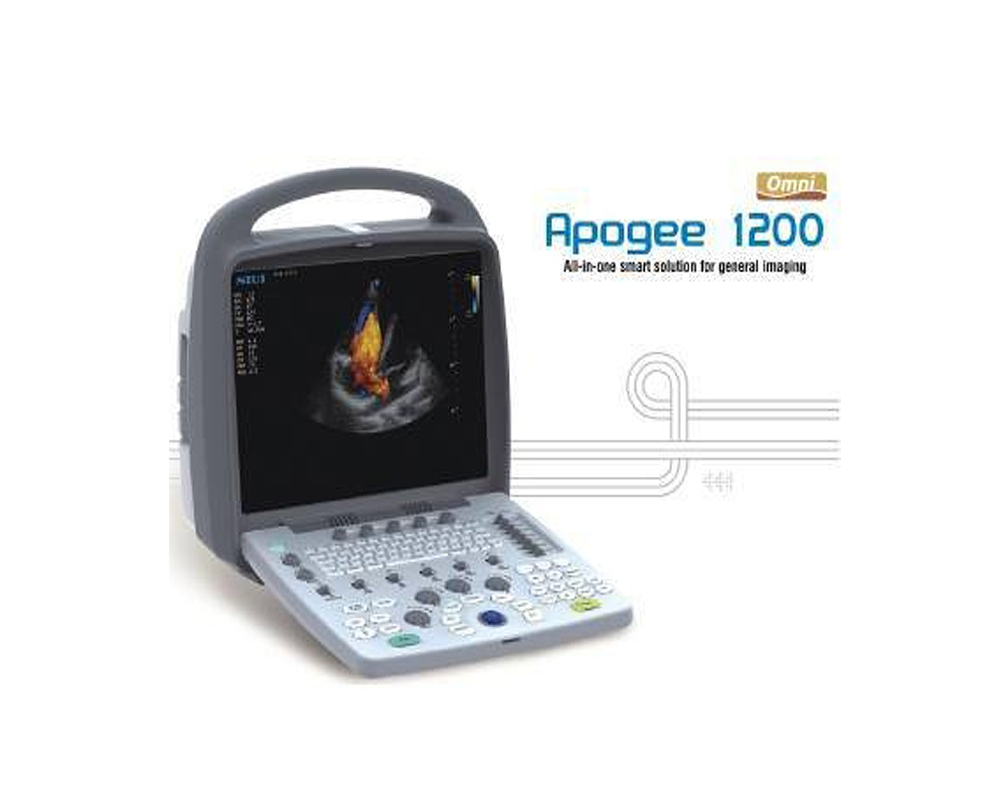 4D Doppler màu chuyên tim Apogee 1200 OMNI